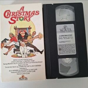 A Christmas Story VHS Tape - Retro Holiday Nostalgia Gift